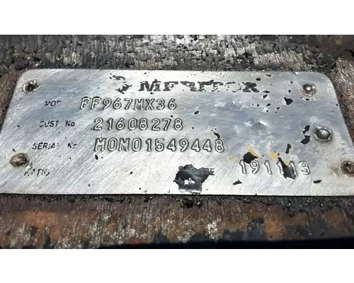 MACK CXU633T Axle Assembly, Front (Steer)