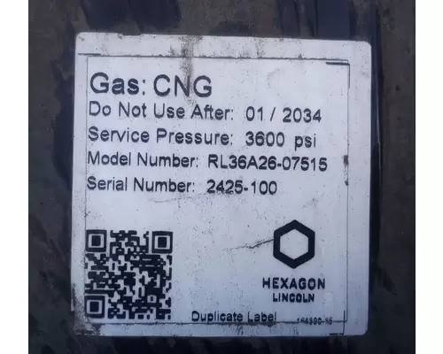 MACK CXU633T Fuel Tank