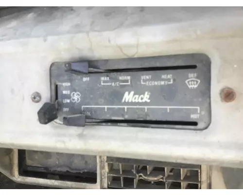 MACK DM690 TEMPERATURE CONTROL