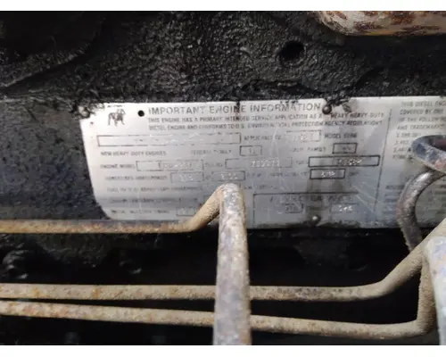 MACK E-EM6 2 VALVE ENGINE ASSEMBLY