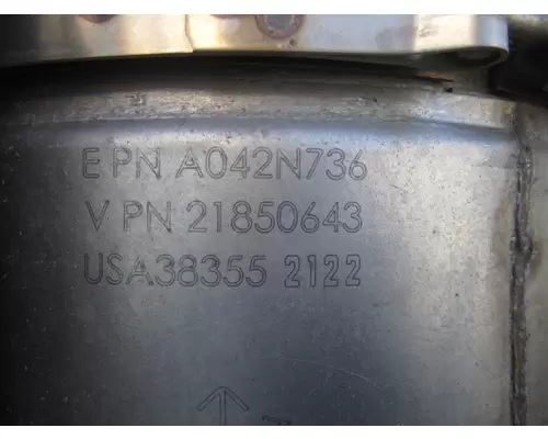 MACK E7 ETEC 300 TO 399 HP DPF ASSEMBLY (DIESEL PARTICULATE FILTER)