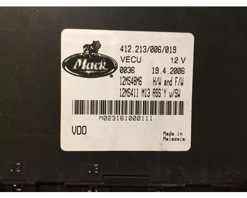 MACK E7 ETEC 300 TO 399 HP ENGINE CONTROL MODULE (ECM)