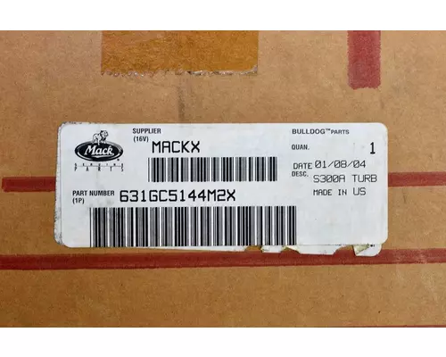 MACK EM7 Turbocharger  Supercharger