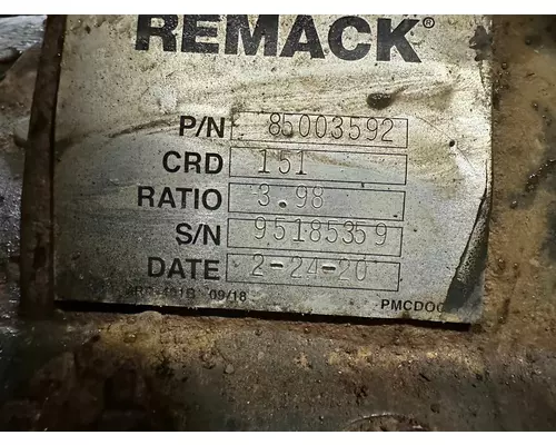 MACK GU713 Cutoff