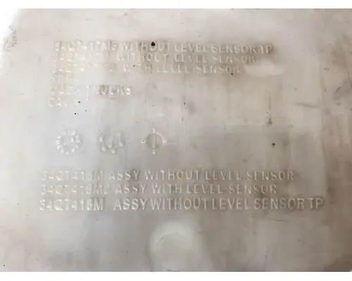 MACK GU Windshield Washer Reservoir