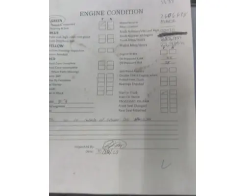 MACK MP7 EPA 07 (D11) ENGINE ASSEMBLY