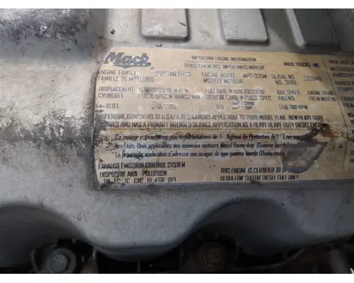 MACK MP7 EPA 07 (D11) ENGINE ASSEMBLY