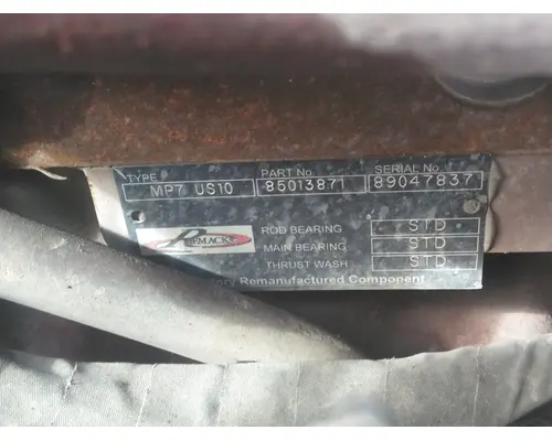 MACK MP7 EPA 13 (D11) ENGINE ASSEMBLY