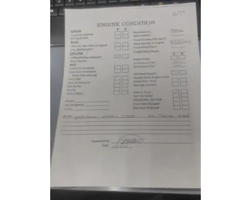 MACK MP7 EPA 13 (D11) ENGINE ASSEMBLY