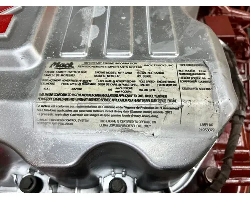 MACK MP7 Engine Assembly