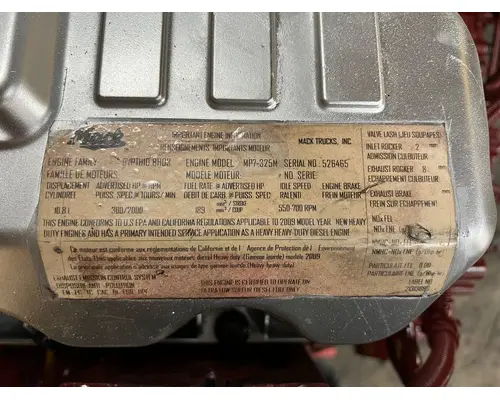 MACK MP7 Engine Assembly