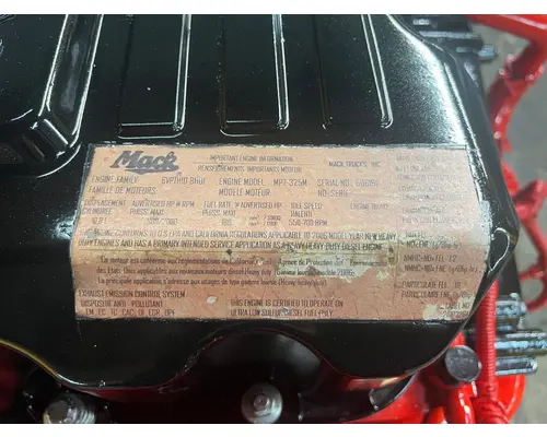 MACK MP7 Engine Assembly