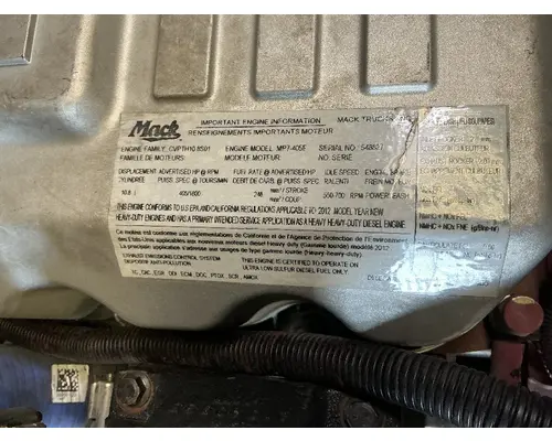 MACK MP7 Engine Assembly