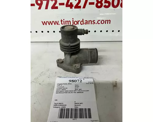 MACK MP7 Engine Parts, Misc.