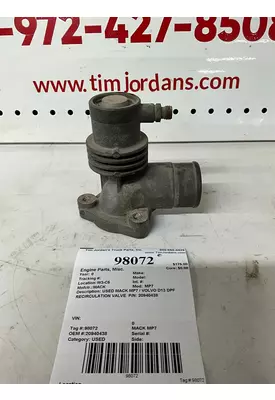 MACK MP7 Engine Parts, Misc.