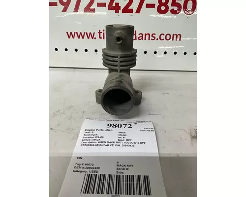 MACK MP7 Engine Parts, Misc.