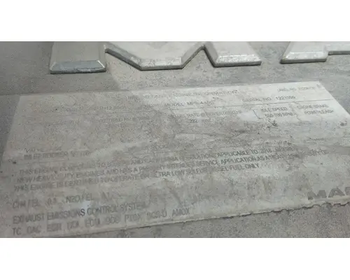MACK MP8 EPA 17 (D13) ENGINE ASSEMBLY