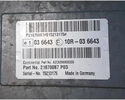 MACK MP8 ACM Aftertreatment Control Module