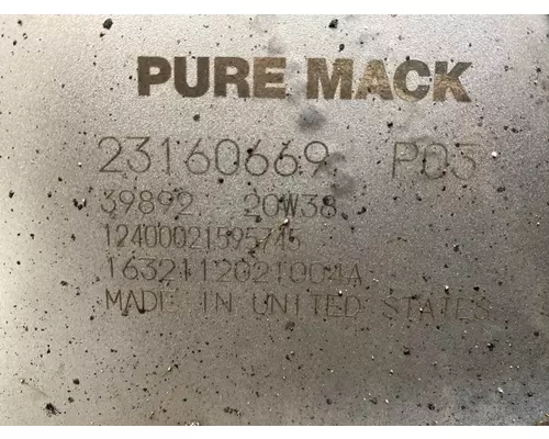 MACK MP8 DPF (Diesel Particulate Filter)