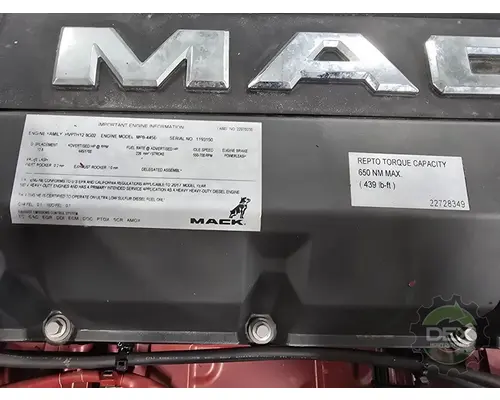 MACK MP8 Engine Assembly