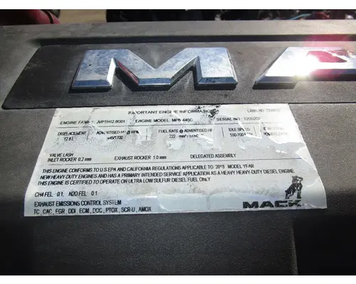 MACK MP8 Engine Assembly