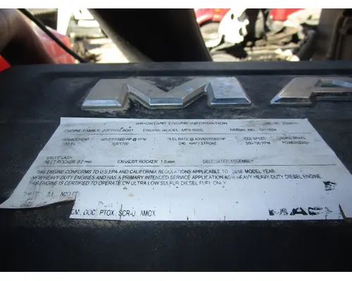 MACK MP8 Engine Assembly