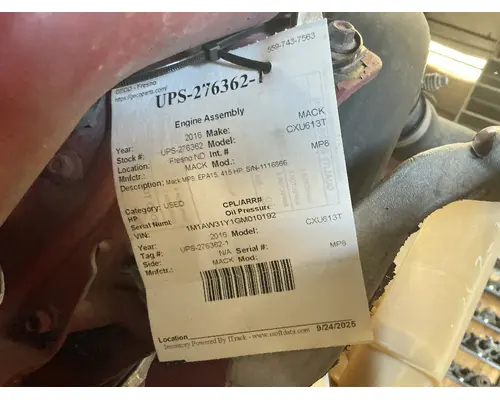 MACK MP8 Engine Assembly