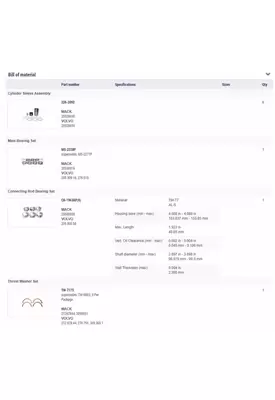 MACK MP8 Engine Reman Kit