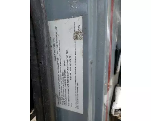 MACK MR686S Complete Vehicle