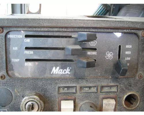 MACK MR688 TEMPERATURE CONTROL