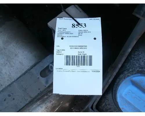 MACK MRU 613 Fuel Tank