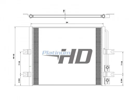 MACK MRU613 AIR CONDITIONER CONDENSER