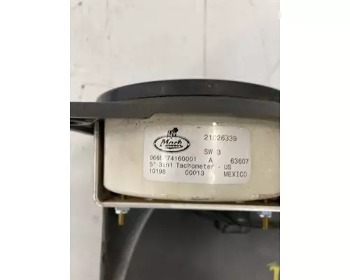 MACK MR Instrument Cluster