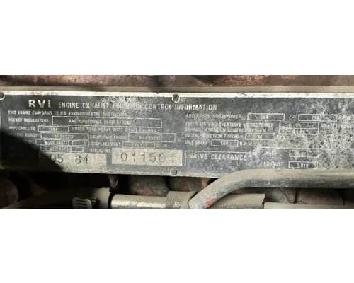 MACK MS200 Engine Assembly