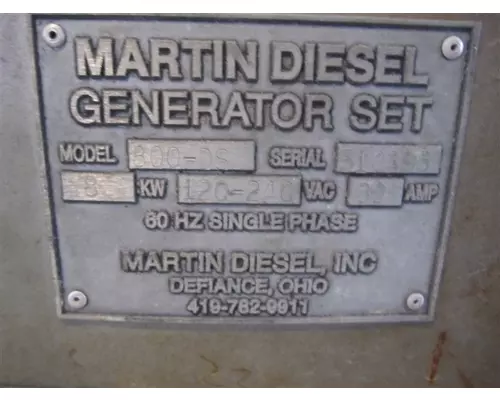 MACK MS200 GENERATOR SET