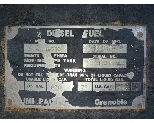 MACK Other Fuel Tank