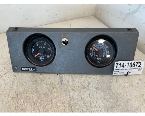 MACK RD Models Instrument Cluster
