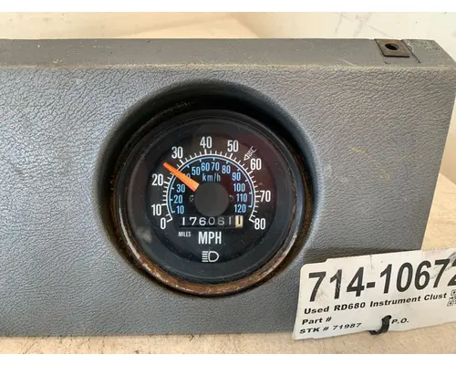 MACK RD Models Instrument Cluster
