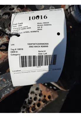 MACK RD688S Fuel Tank