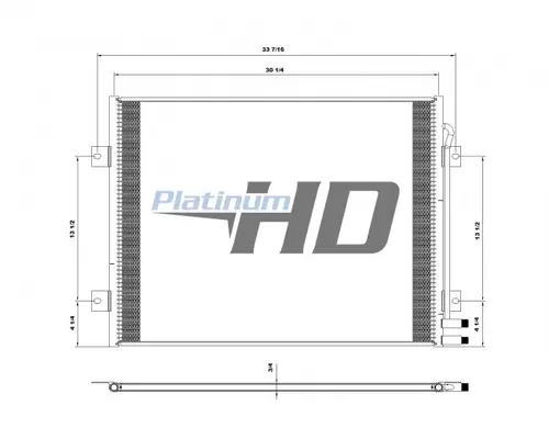 MACK RD688 AIR CONDITIONER CONDENSER