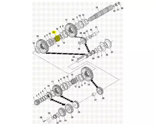 MACK T2070 TRANSMISSION PARTS