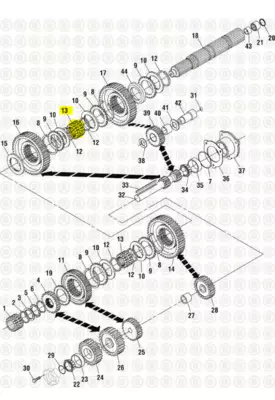 MACK T2070 TRANSMISSION PARTS