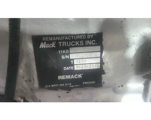 MACK T310M TRANSMISSION ASSEMBLY