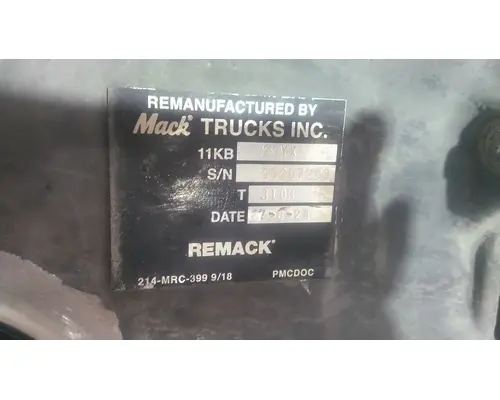 MACK T310M TRANSMISSION ASSEMBLY