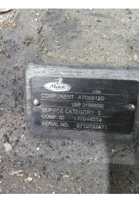 MACK TMD12AO TRANSMISSION ASSEMBLY