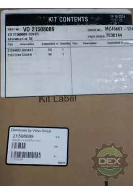 MACK  2123 inspection cover
