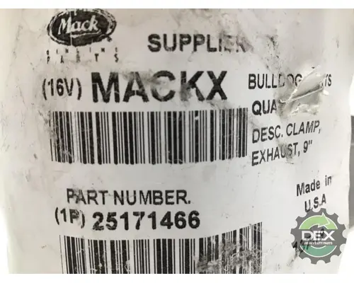 MACK  2527 mounting (silencer, pipe)