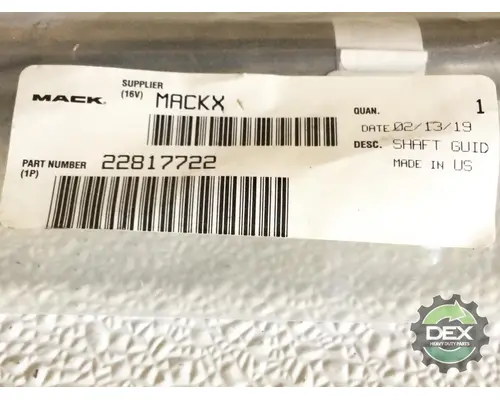 MACK  2527 mounting (silencer, pipe)