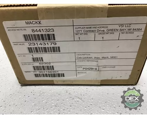 MACK  6413 column lock