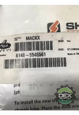 MACK  6429 miscellaneous